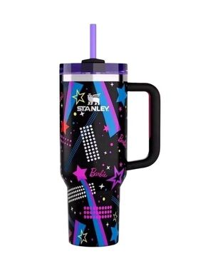 Stanley x Barbie 80’s Rockers Quencher H2.0 Tumbler - 40 Oz - Limited Edition